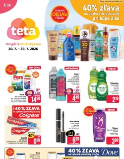 Leták TETA Drogerie