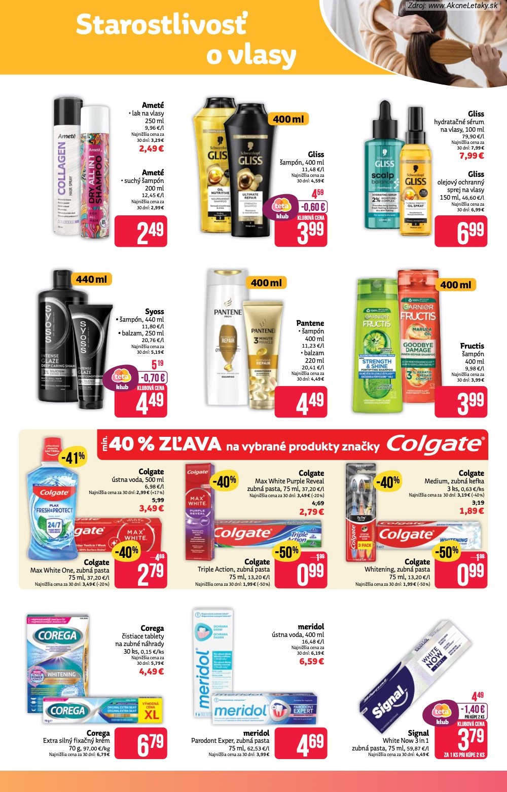 Strana 5 - leták TETA Drogerie (20. 7. - 29. 7. 2026)