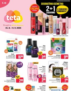 Leták TETA Drogerie