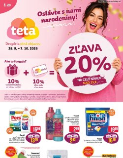 Leták TETA Drogerie
