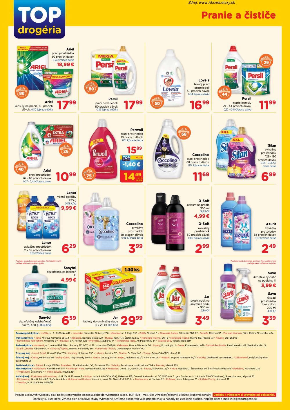 Leták TOP Drogéria (26. 1. - 4. 2. 2026) - strana 4 z 4