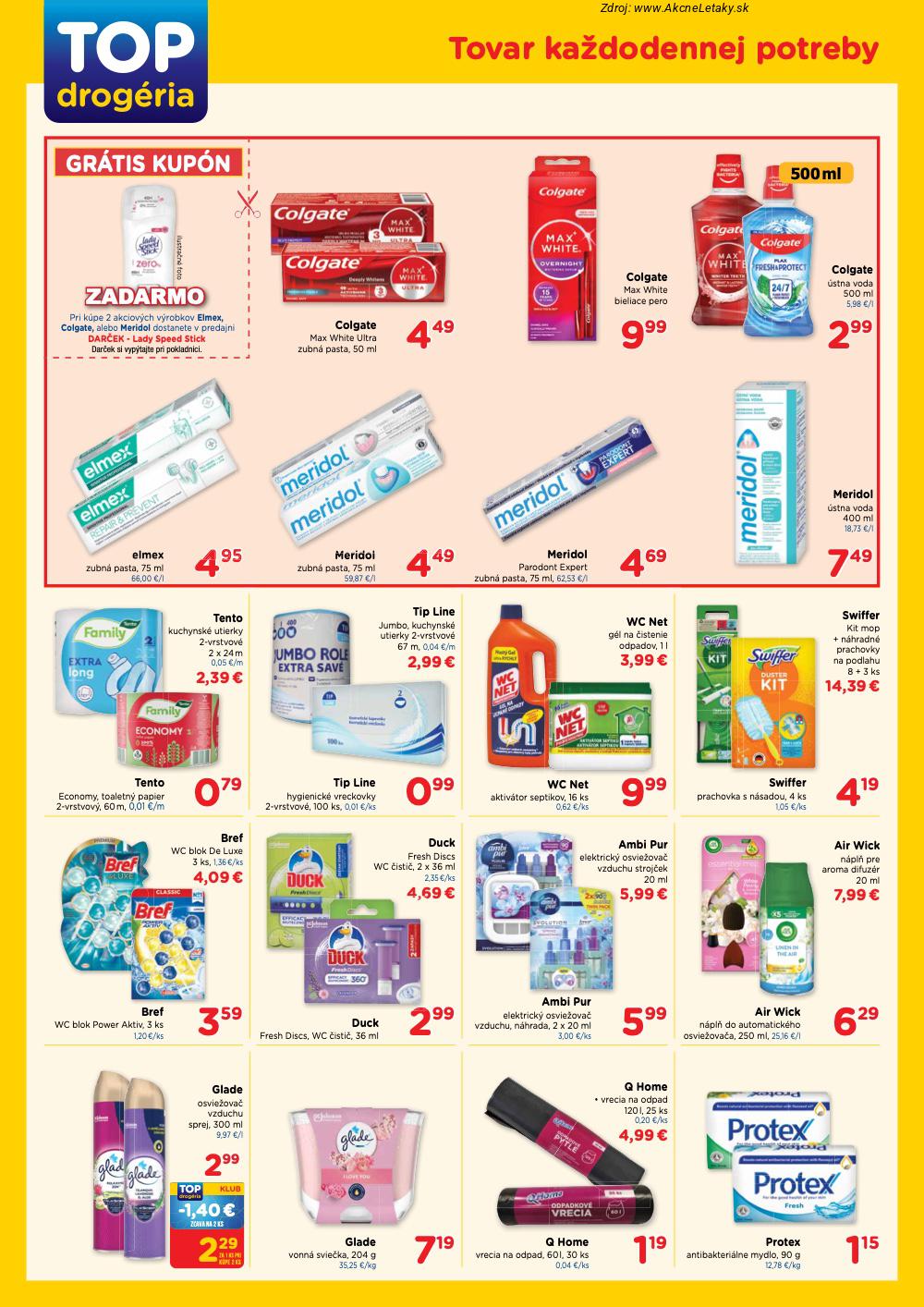 Leták TOP Drogéria (9. 2. - 18. 2. 2026) - strana 2 z 4