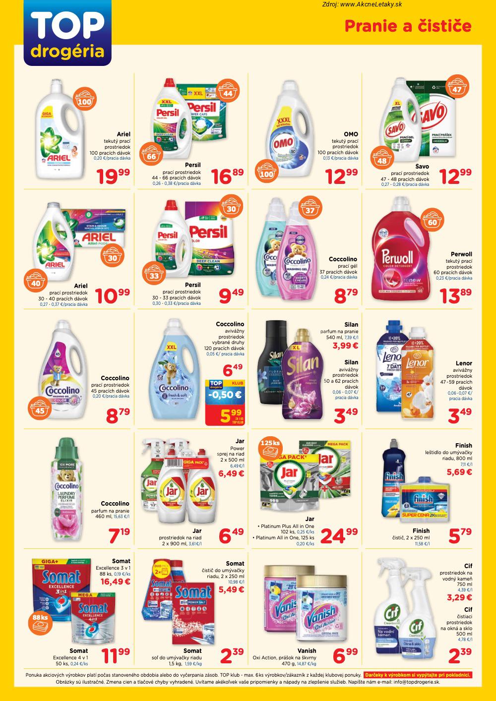 Leták TOP Drogéria (9. 2. - 18. 2. 2026) - strana 4 z 4