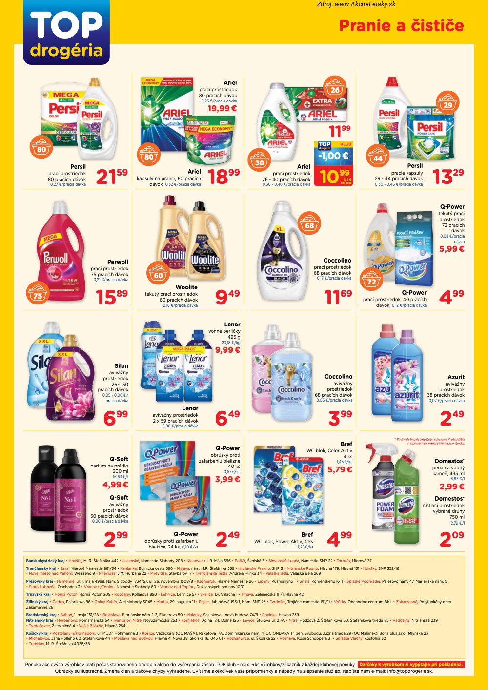 Leták TOP Drogéria (23. 2. - 4. 3. 2026) - strana 4 z 4