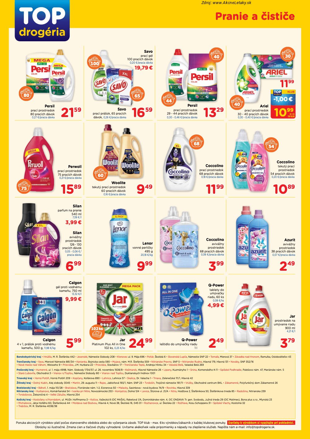 Leták TOP Drogéria - strana 4