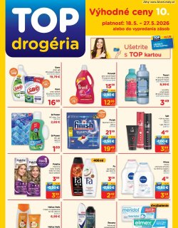 Leták TOP Drogéria