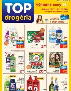 Leták TOP Drogéria