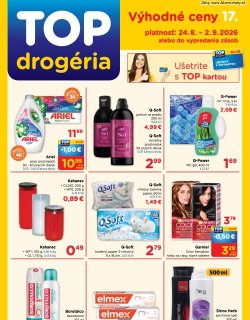 Leták TOP Drogéria