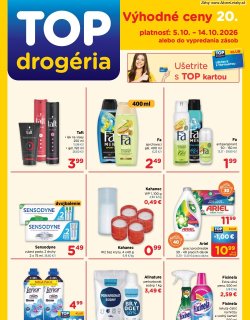 Leták TOP Drogéria