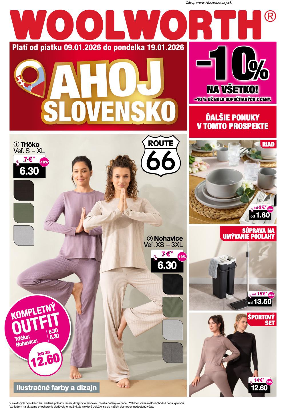 Leták Woolworth - strana 1