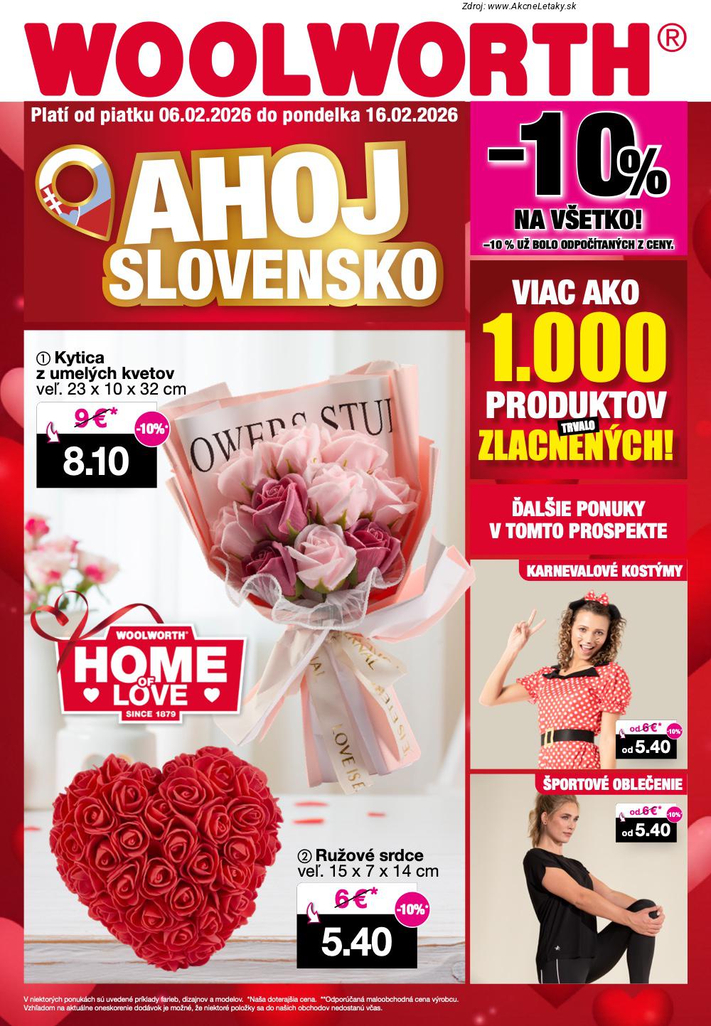 Leták Woolworth - strana 1