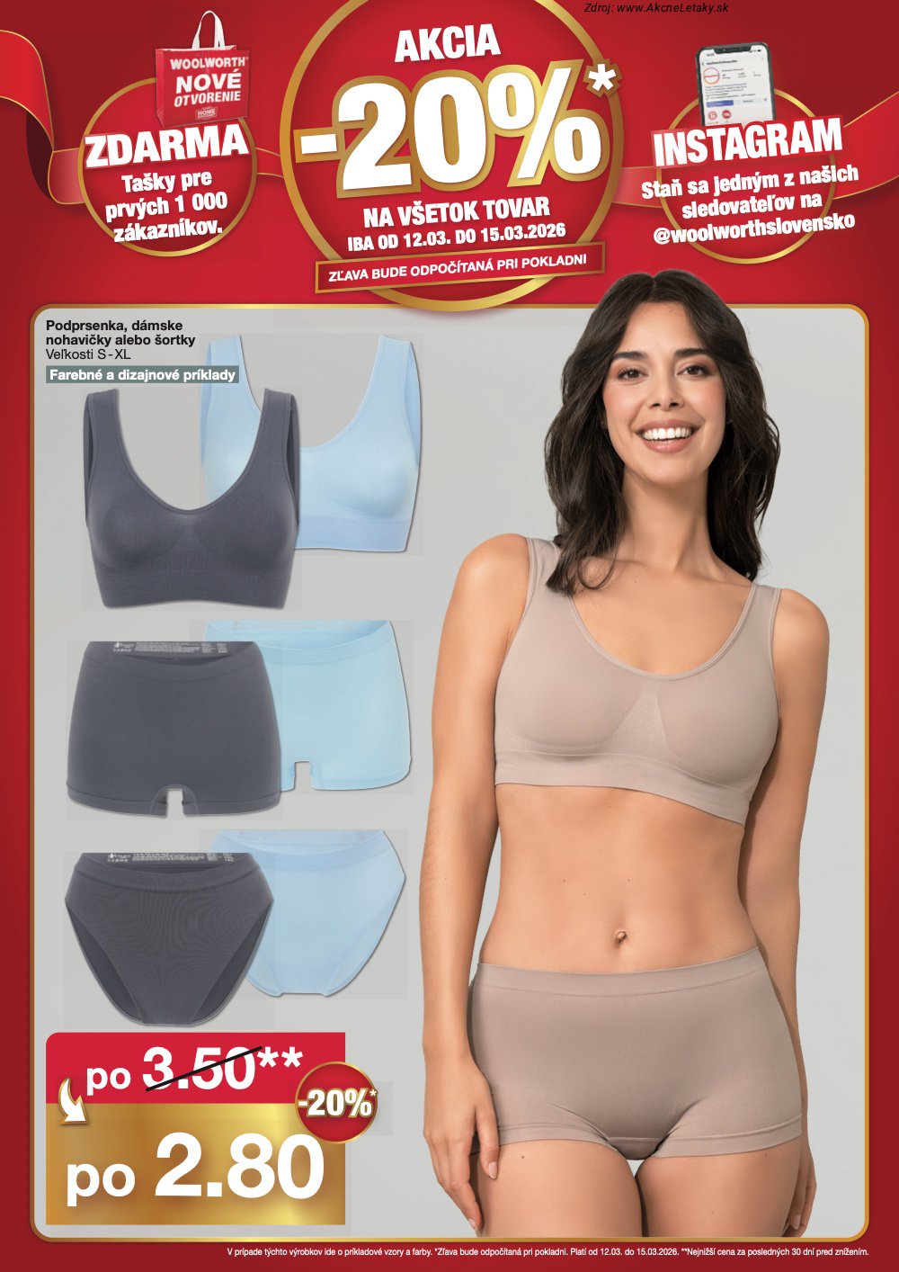 Leták Woolworth (12. 3. - 15. 3. 2026) - strana 3 z 12