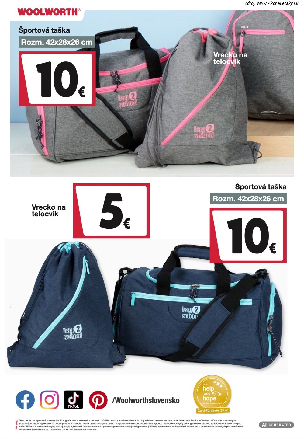 Leták Woolworth (21. 8. - 31. 8. 2026) - strana 21 z 21