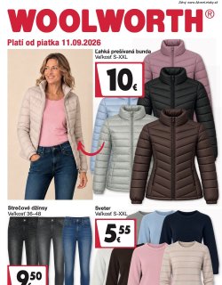 Leták Woolworth 11. 9. - 21. 9. 2026 