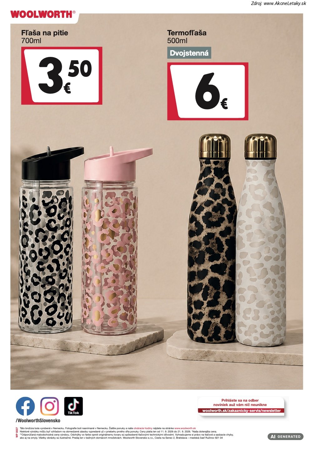 Leták Woolworth (11. 9. - 21. 9. 2026) - strana 19 z 19