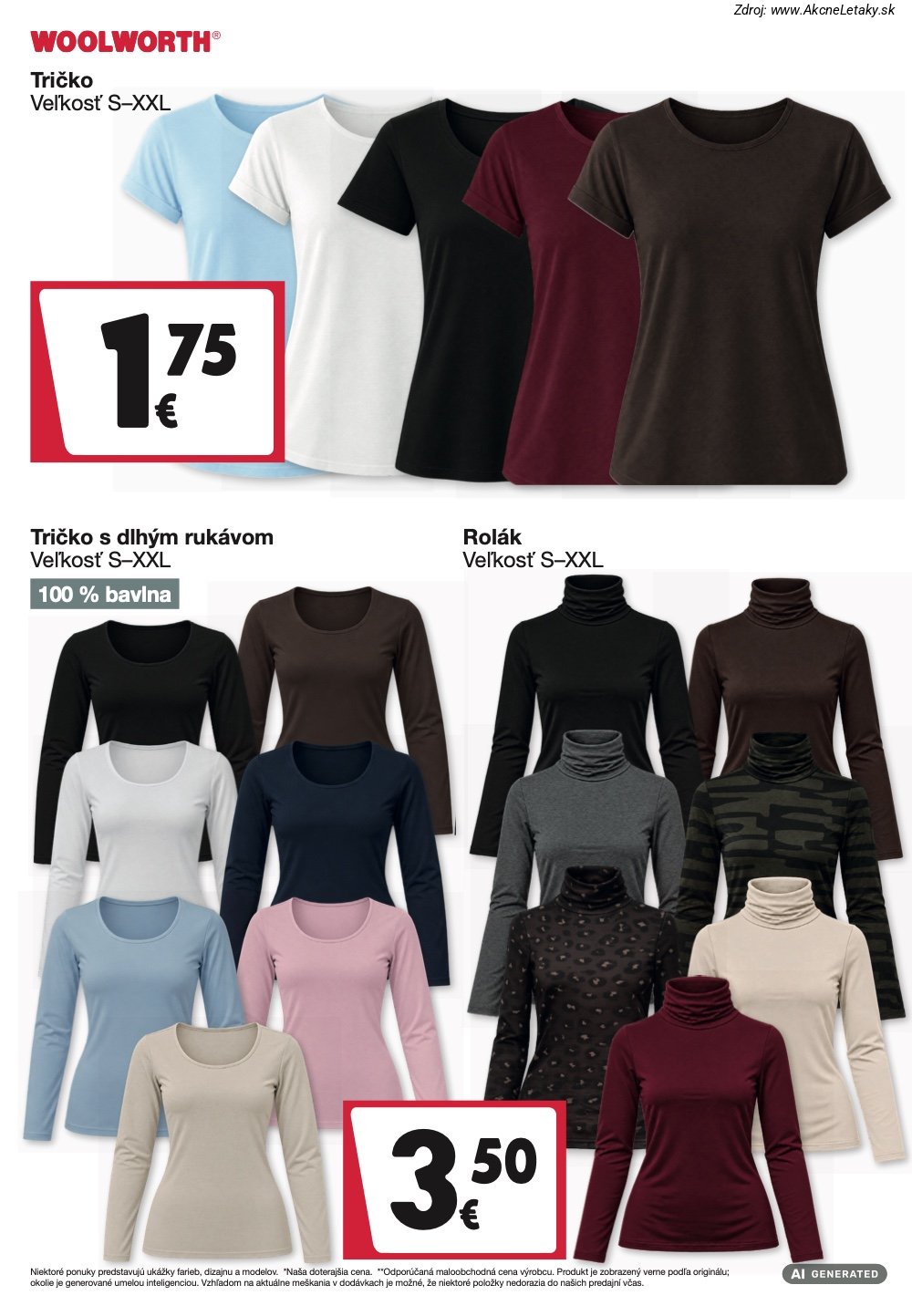 Leták Woolworth (11. 9. - 21. 9. 2026) - strana 4 z 19