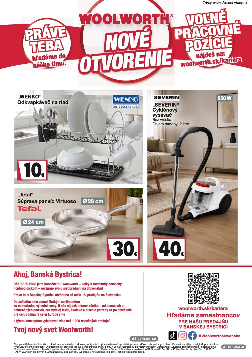 Leták Woolworth (11. 9. - 20. 9. 2026) - strana 12 z 12