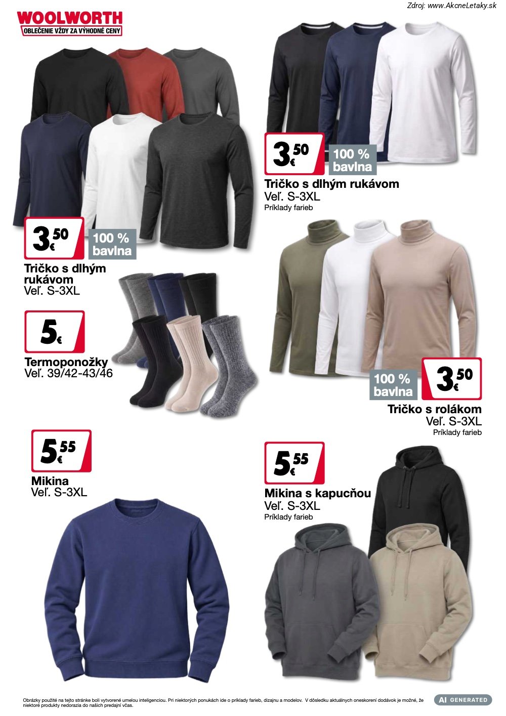 Leták Woolworth (2. 10. - 12. 10. 2026) - strana 11 z 31