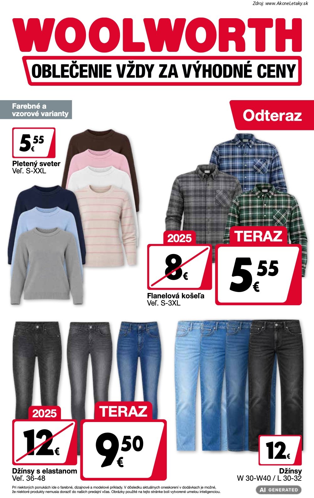 Leták Woolworth (15. 10. - 21. 10. 2026) - strana 1 z 20
