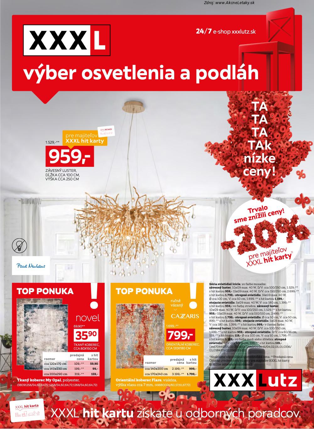 Leták XXXLutz (27. 10. - 23. 11. 2025) - strana 1 z 4