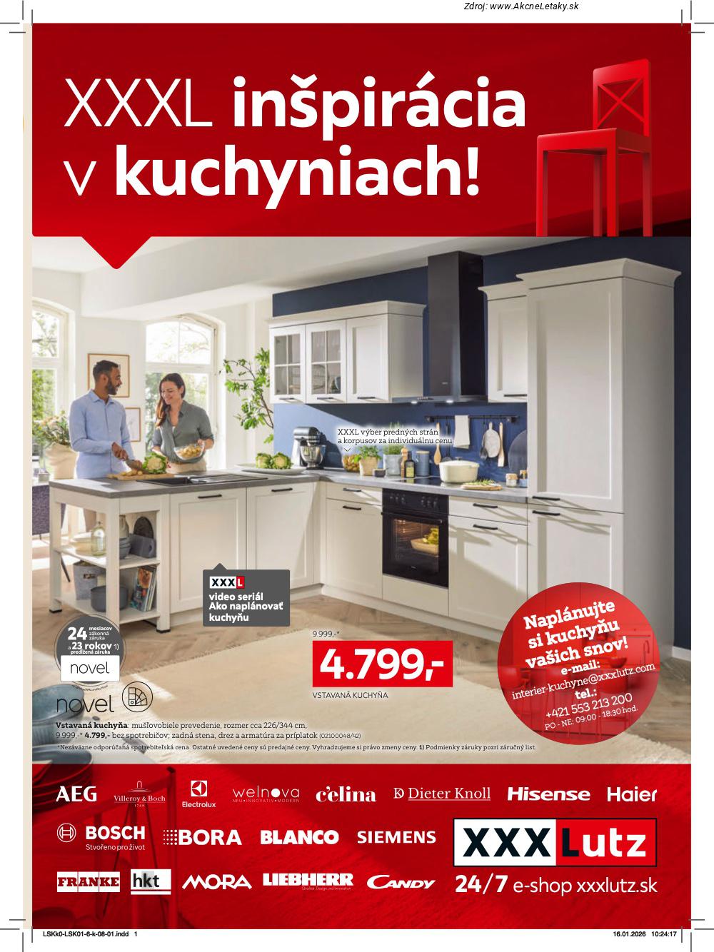 Leták XXXLutz (26. 1. - 31. 12. 2026) - strana 1 z 8