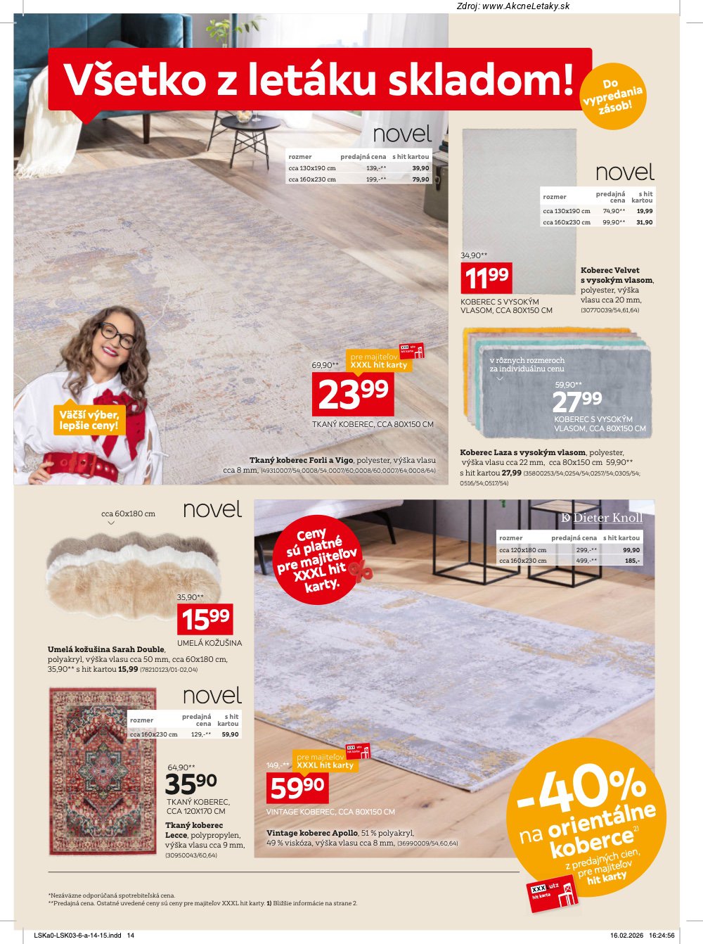 Leták XXXLutz (9. 3. - 22. 3. 2026) - strana 14 z 16