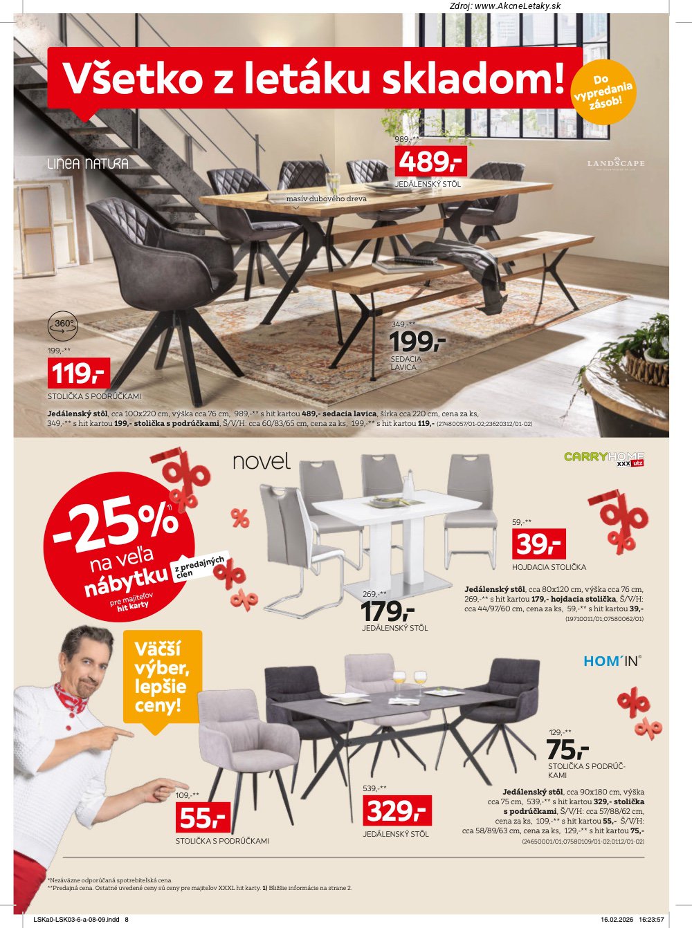 Leták XXXLutz (9. 3. - 22. 3. 2026) - strana 8 z 16