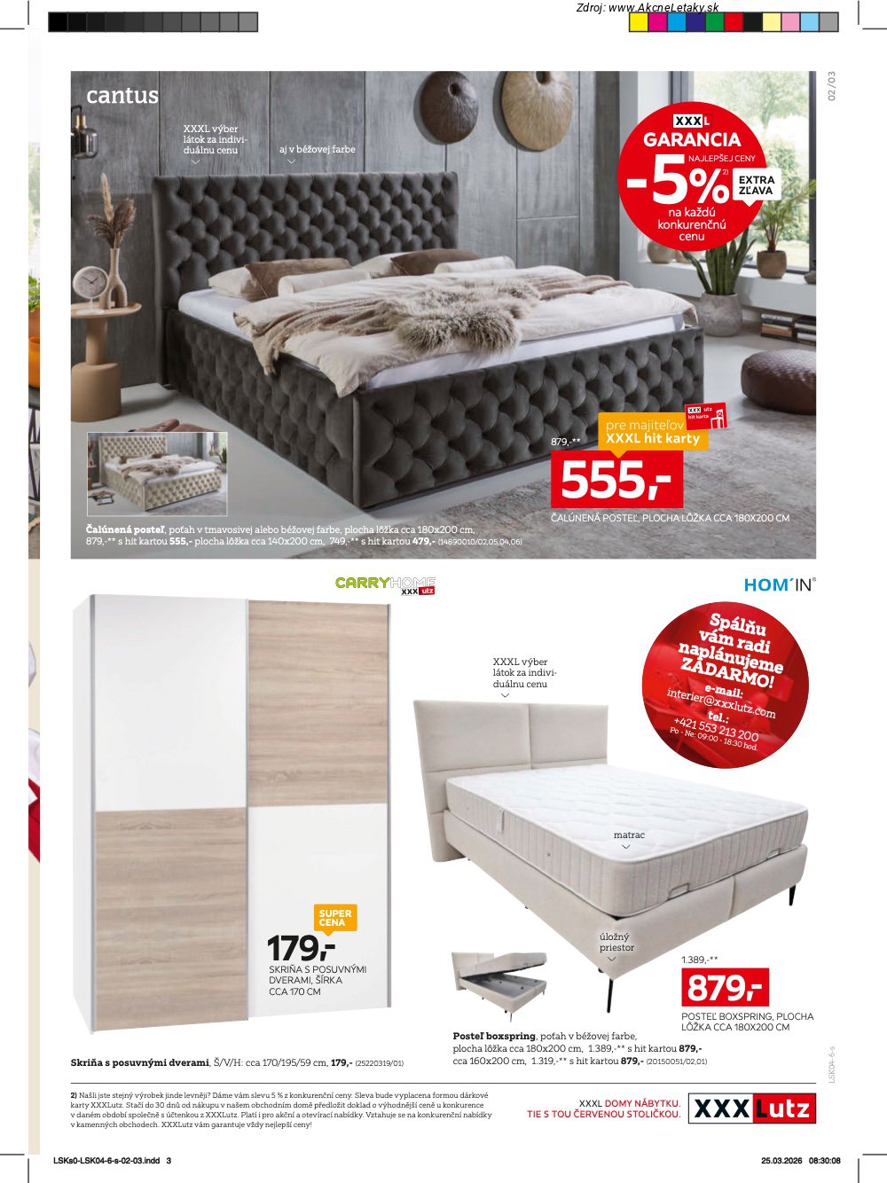 Leták XXXLutz (6. 4. - 3. 5. 2026) - strana 3 z 4