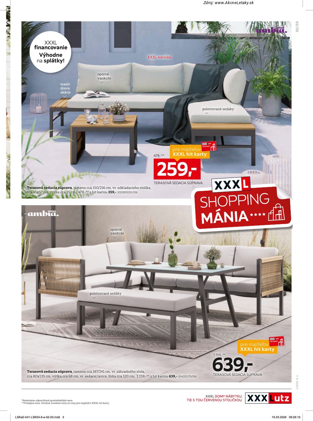 Leták XXXLutz (6. 4. - 19. 4. 2026) - strana 3 z 8
