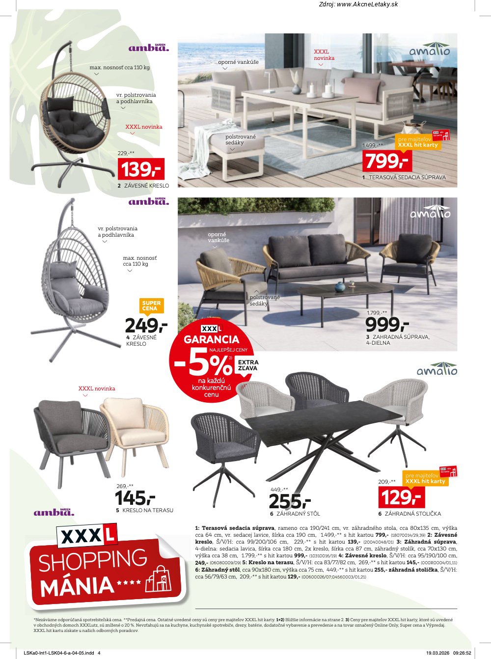 Leták XXXLutz (6. 4. - 19. 4. 2026) - strana 4 z 8