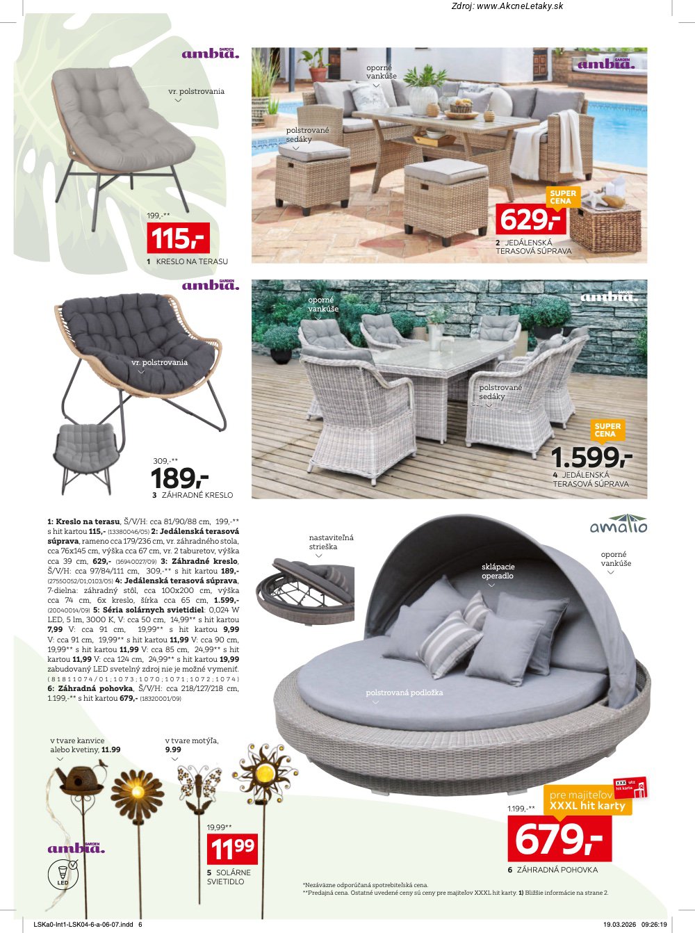 Leták XXXLutz (6. 4. - 19. 4. 2026) - strana 6 z 8