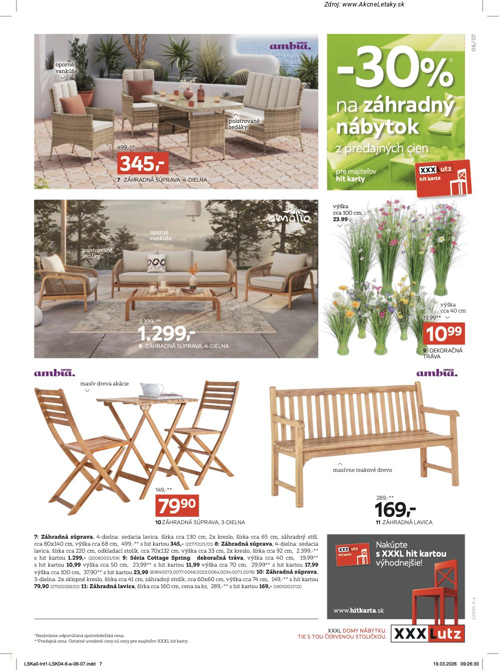 Leták XXXLutz (6. 4. - 19. 4. 2026) - strana 7 z 8