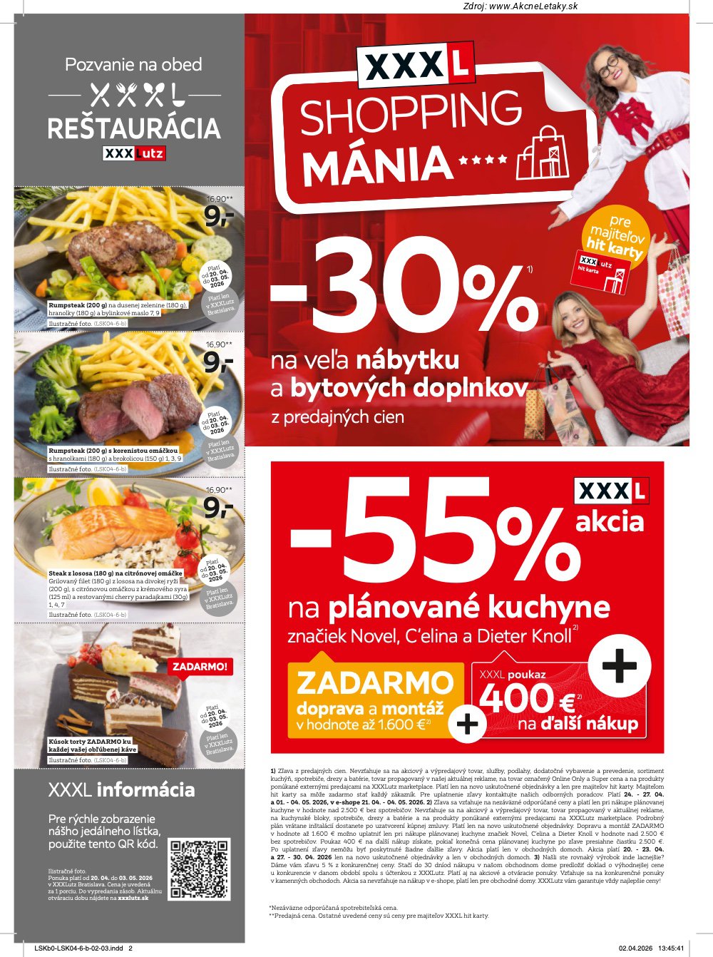 Strana 140 - leták  (20. 4. - 3. 5. 2026)