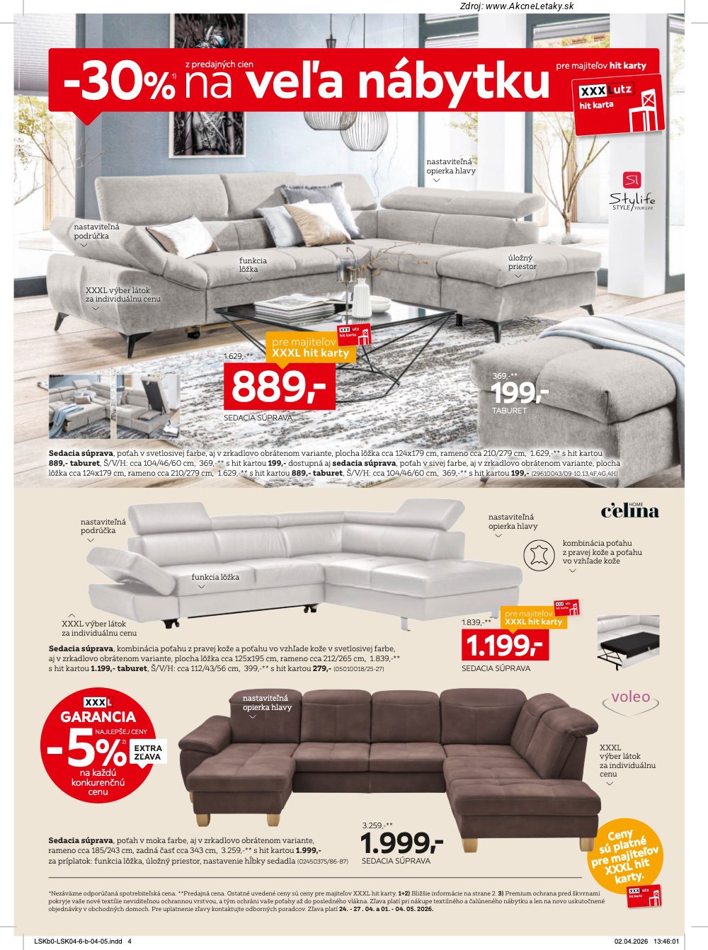 Leták XXXLutz - strana 4