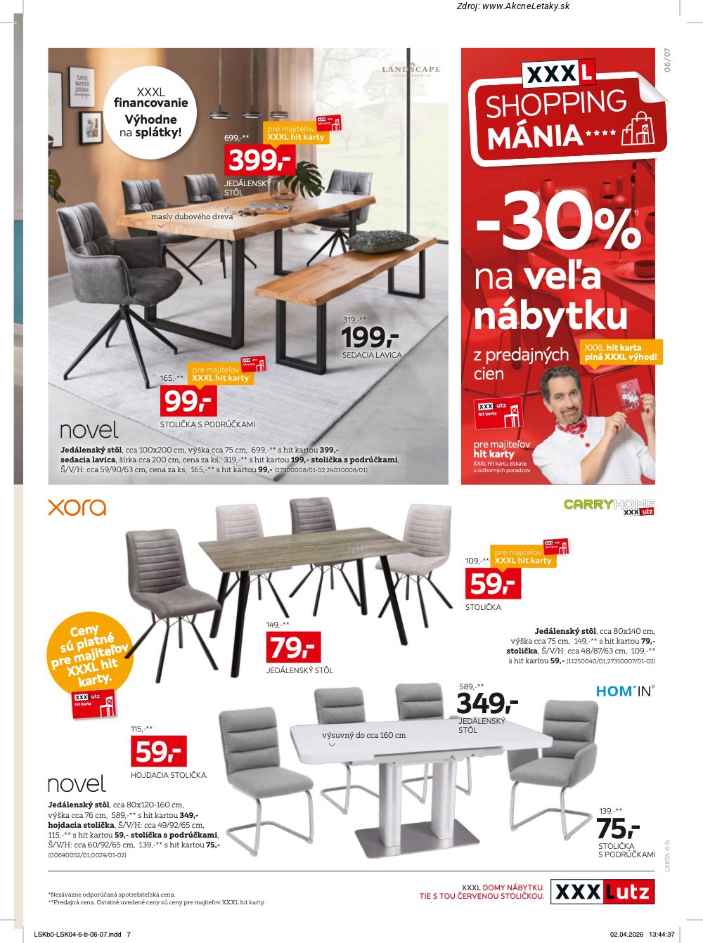 Leták XXXLutz - strana 7