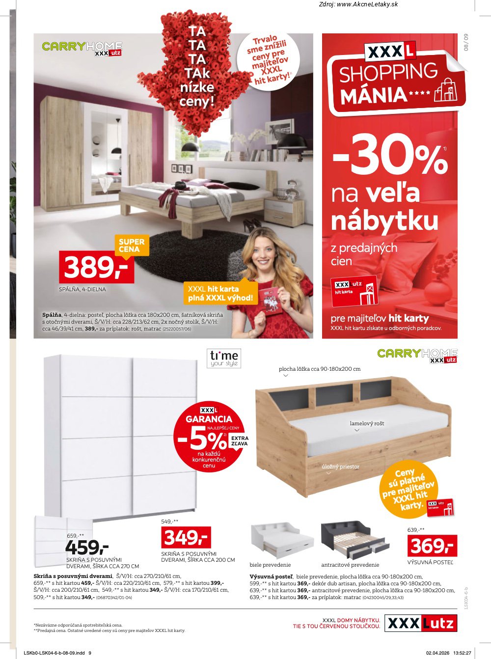 Leták XXXLutz - strana 9
