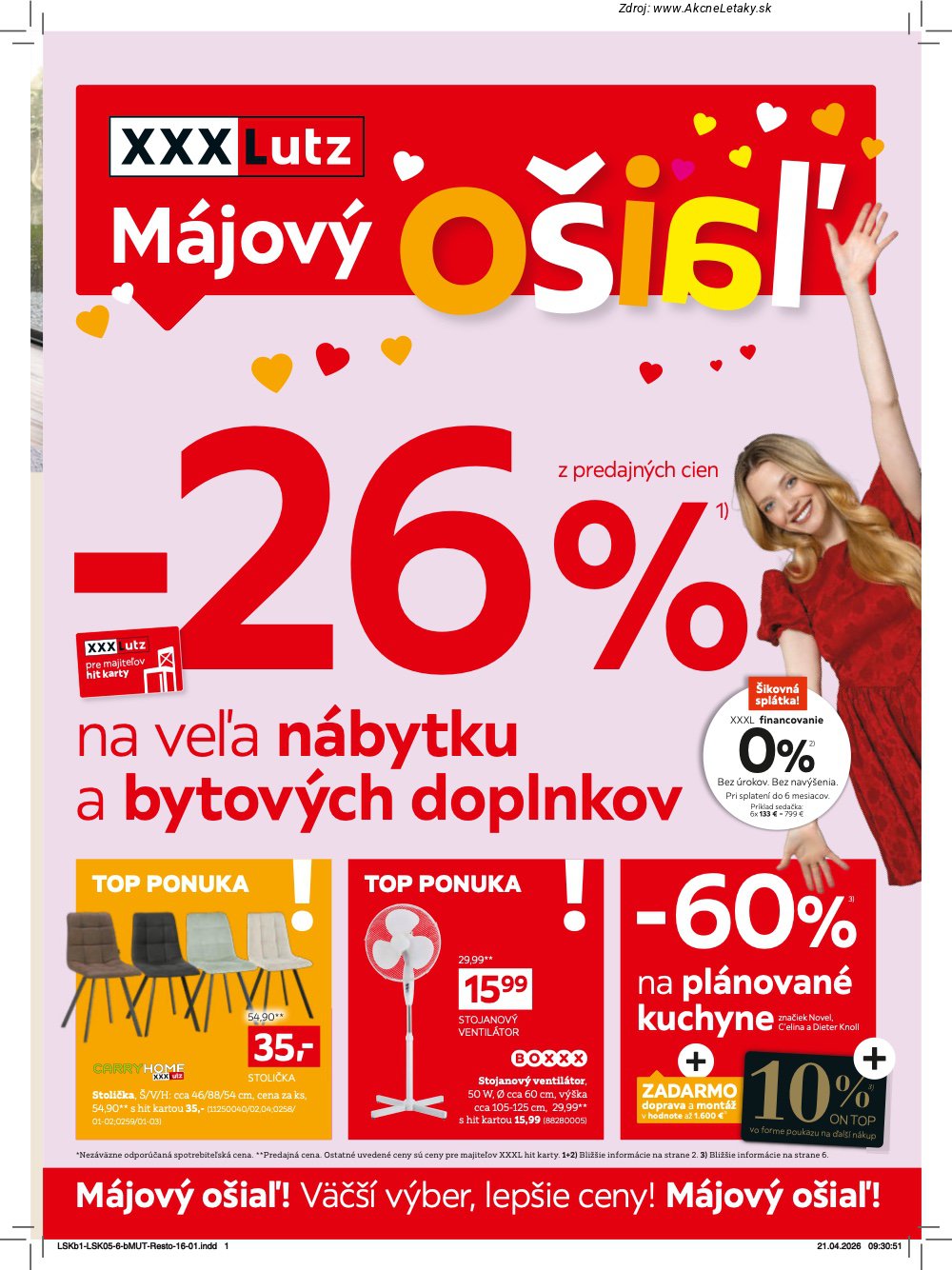 Leták XXXLutz (12. 5. - 24. 5. 2026) - strana 17 z 18