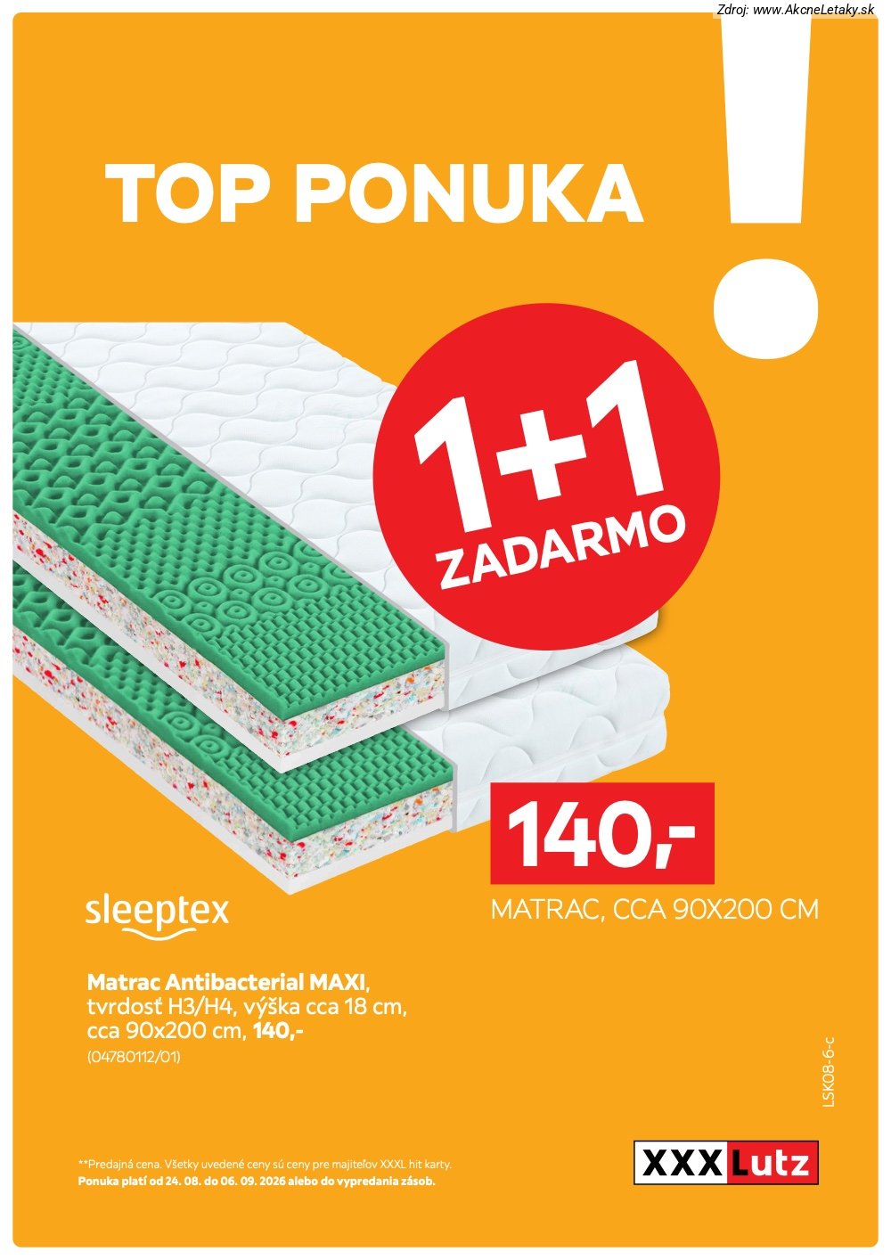 Leták XXXLutz (24. 8. - 6. 9. 2026) - strana 3 z 16